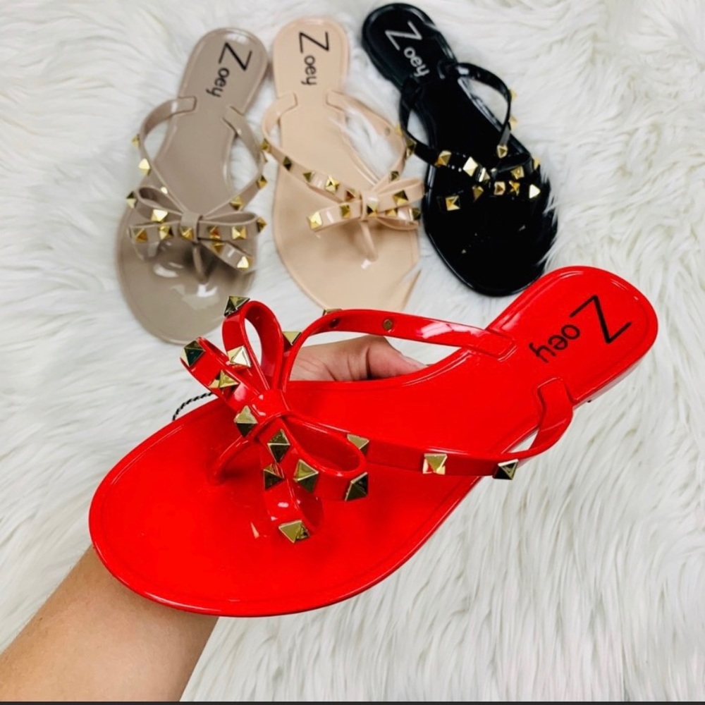 Womens studded sandal